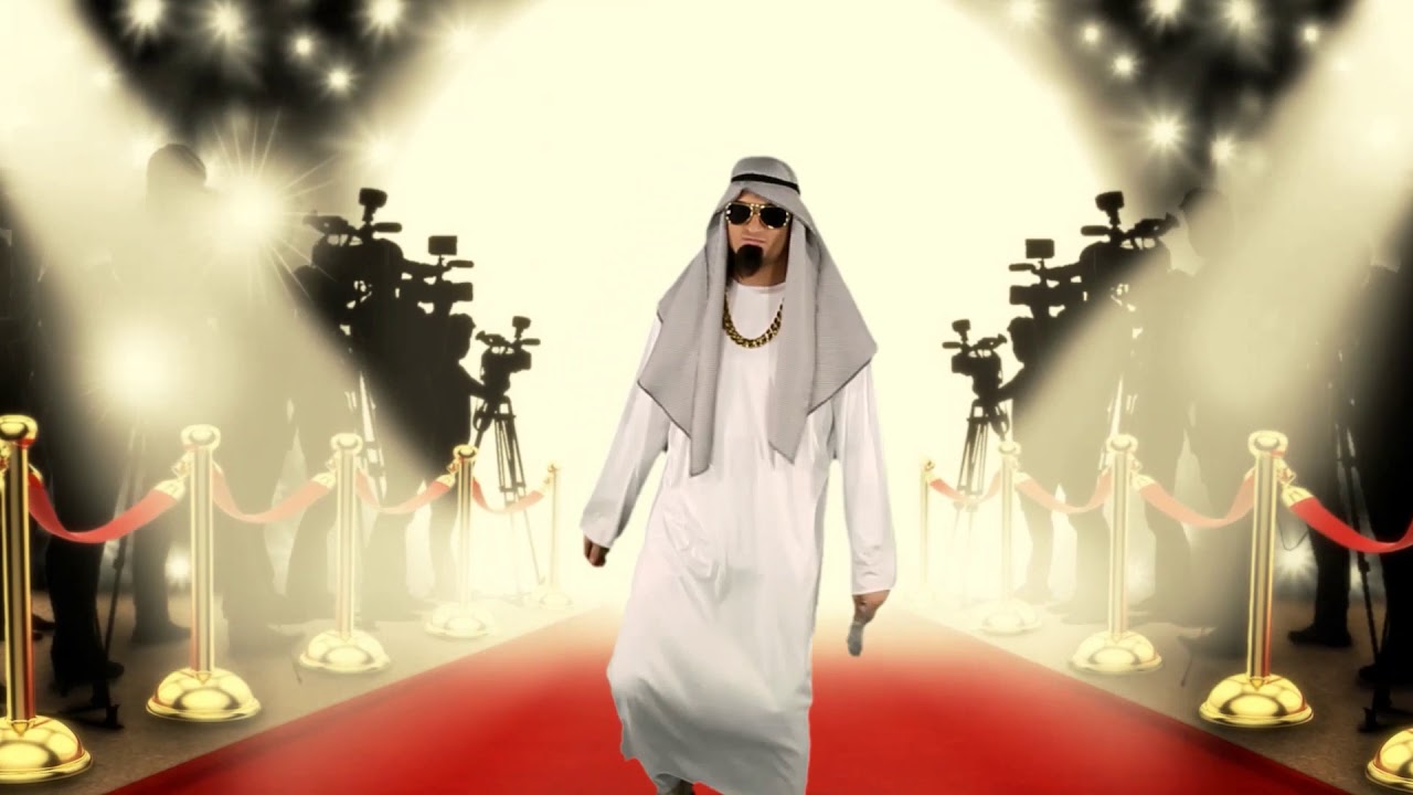 Pánsky kostým - Arabský šejk - YouTube