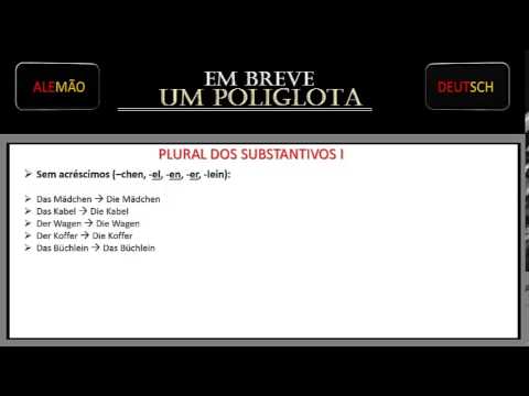 Ebup Alemao Plural Dos Substantivos I Aula 13 Cursa