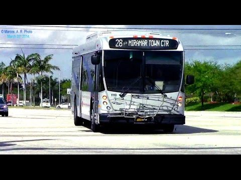 bus ride on board broward county transits 2009 new flyer d62lfa bus new flyer d62lfa