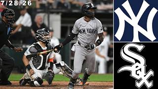 New York Yankees Highlights: vs Chicago White Sox | 7/28/26