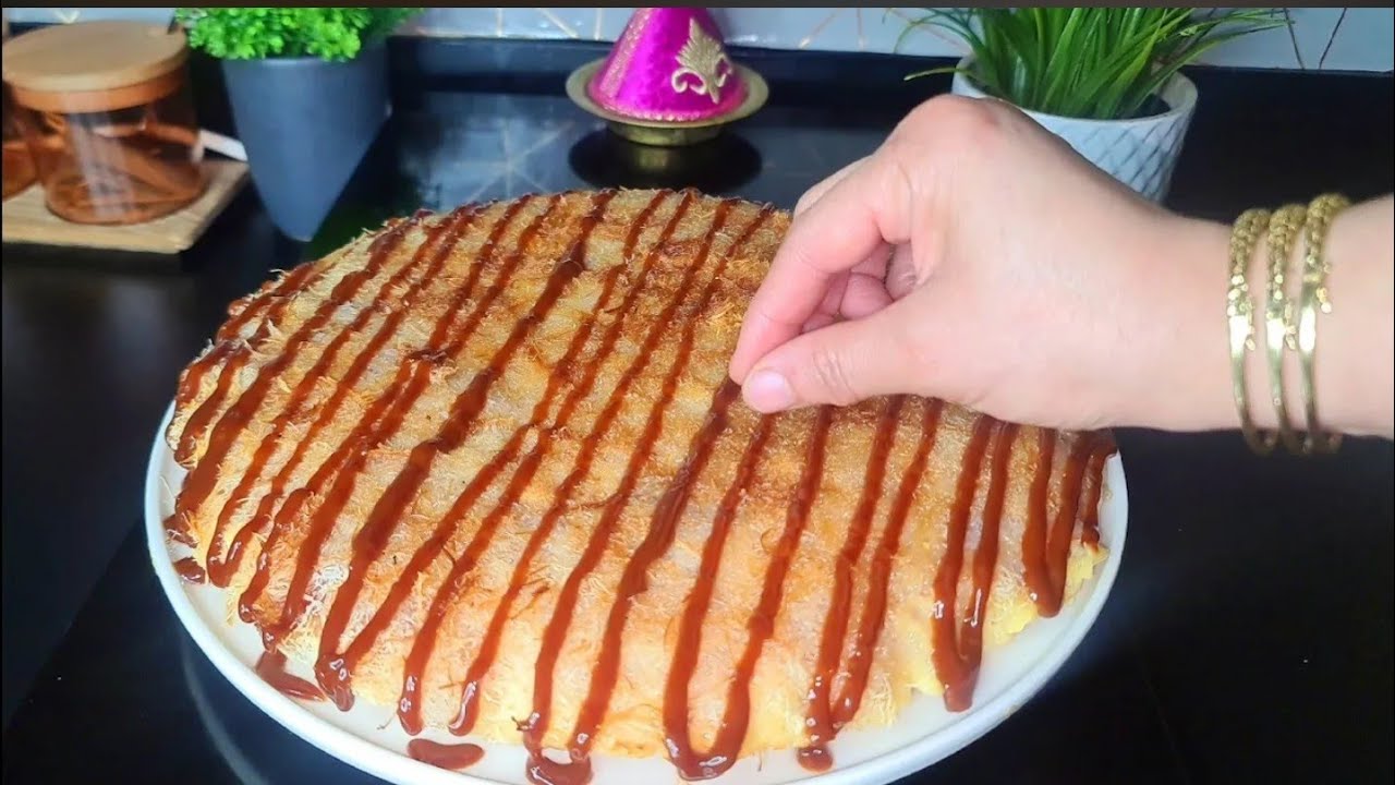 حضريها لفطوررمضان❓️احسن من باتسري احسن من  الكيك حضريها في 5ذقائق  لسهرات رمضان غتولي معتمدة عندك