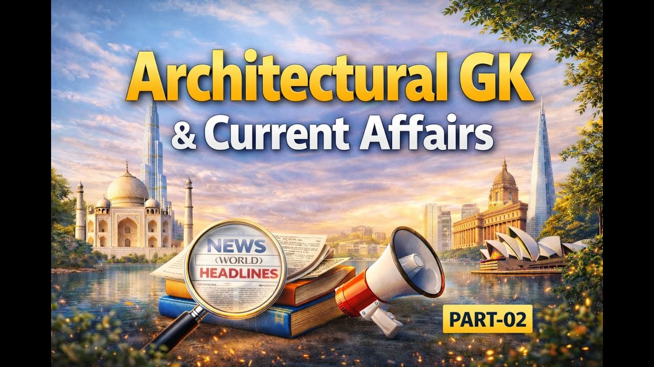 GK And Current Affairs Most Important Questions For NATA & JEE B.Arch Exam | Part-02