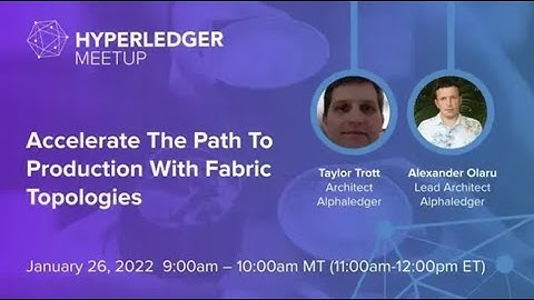 Accelerate the Path to Production with Fabric Topologies