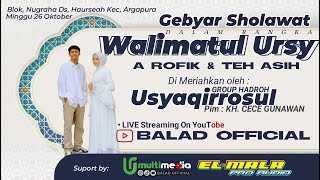 Download Lagu 🔴LIVE DOKUMENTASI WALIMATUL URSY A. ROFIK \u0026 TEH ASIH DI MERIAHKAN OLEH GRUP HADROH USYAQIRROSUL MP3 Download Lagu 🔴LIVE DOKUMENTASI WALIMATUL URSY A. ROFIK \u0026 TEH ASIH DI MERIAHKAN OLEH GRUP HADROH USYAQIRROSUL MP3