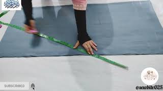 Easy Salwar Cutting Without Belt.