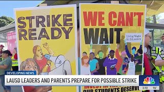 Parents Scrambling Ahead Of Possible Lausd Teachers Strike