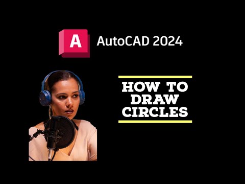 Draw Circles - AutoCAD Tutorials 2024