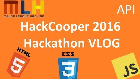 HackCooper 2016 Hackathon VLOG