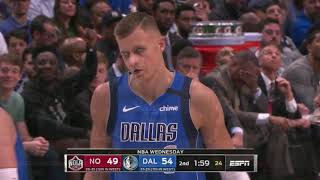 Kristaps Porzingis vs. Pelicans: 34 pts, 12 reb, 3 ast, 5 blk ALL PLAYS 2019/2020 [04.03.20.]