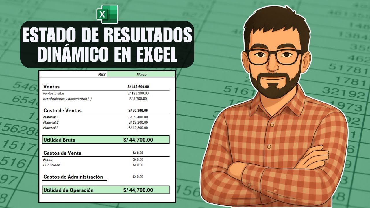 estado de resultados excel