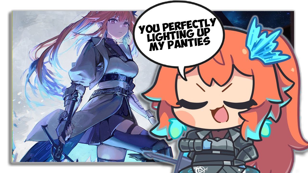 Kiara's reaction to picture of herself drawn by Ina