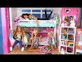 barbie unicorn bedroom morning routine packing for summer sleepaway camp