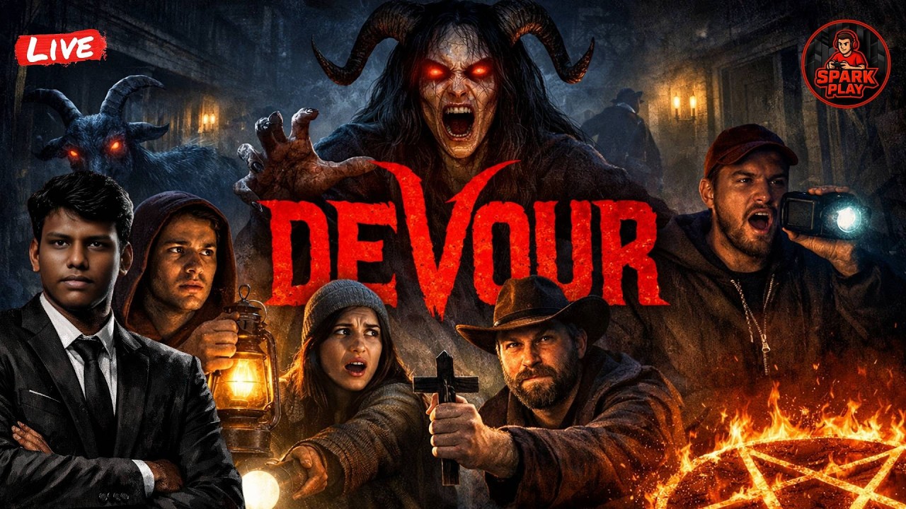 Devour ghost multiplayer game with friends Tamil | Spark play | #live # ...