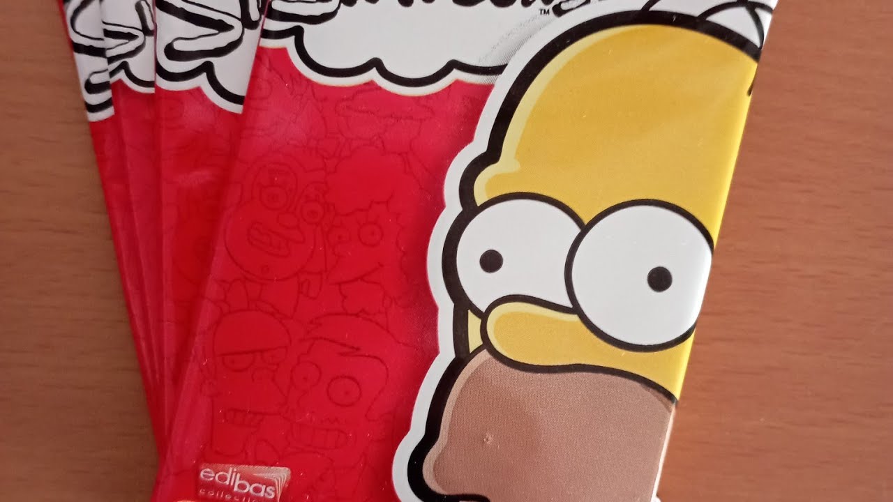 Alla scoperta di vecchie raccolte:  Lamincards The Simpsons...👍