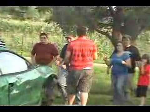 angry people SmAsHiNg A cAr