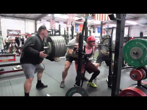 650lb squat and 450lb bench at 189lbs BW