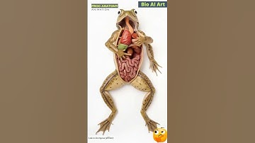 Frog Anatomy Animation | Bio AI Art | 28