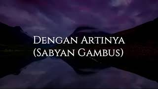 Download Lagu Lirik lagu QOMARUN (Sabyan Gambus) MP3