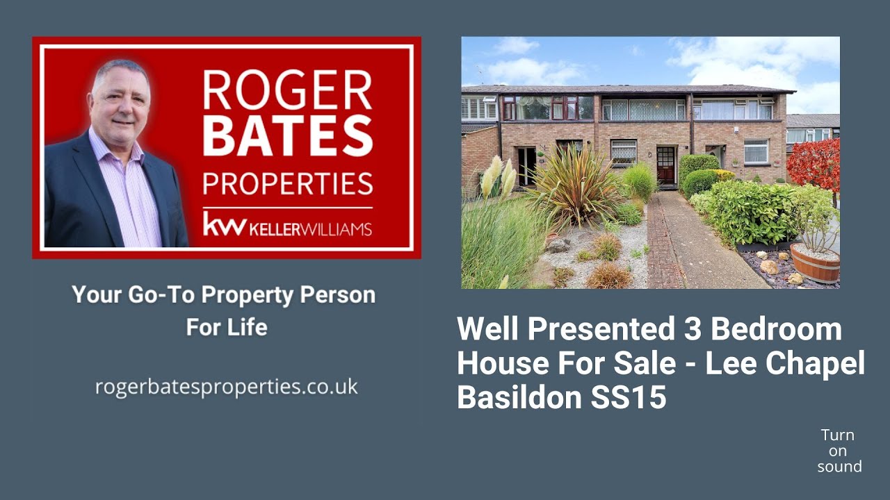 Estate Agents Basildon Spacious House for Sale in Lee Chapel