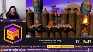 Crash Bandicoot: N. Sane Trilogy [Golden Monkey] by triggerino1 - #ESATogether2020
