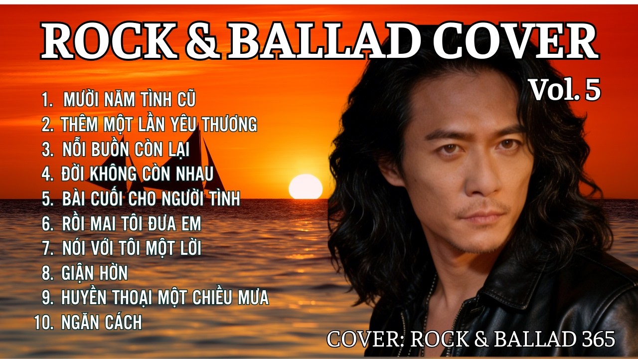 ROCK & BALLAD COVER Vol.5 | Nhạc Trữ Tình Xưa Phối Rock Ballad |Covered by Rock & Ballad 365