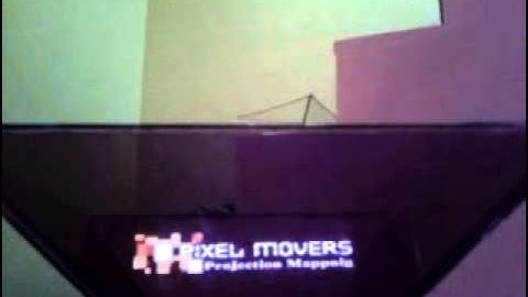 Firstever 3D 360 Holographic Projection Test 01 By Pixel Movers