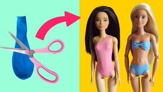 2 roupas de Balão para Barbie, Diy