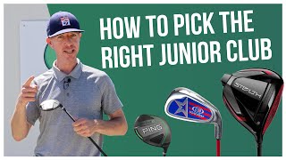 How to Choose the Right Golf Clubs For Your Kids!