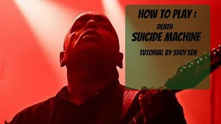 How to play 'Suicide Machine' by Death Rhythm Guitar Lesson