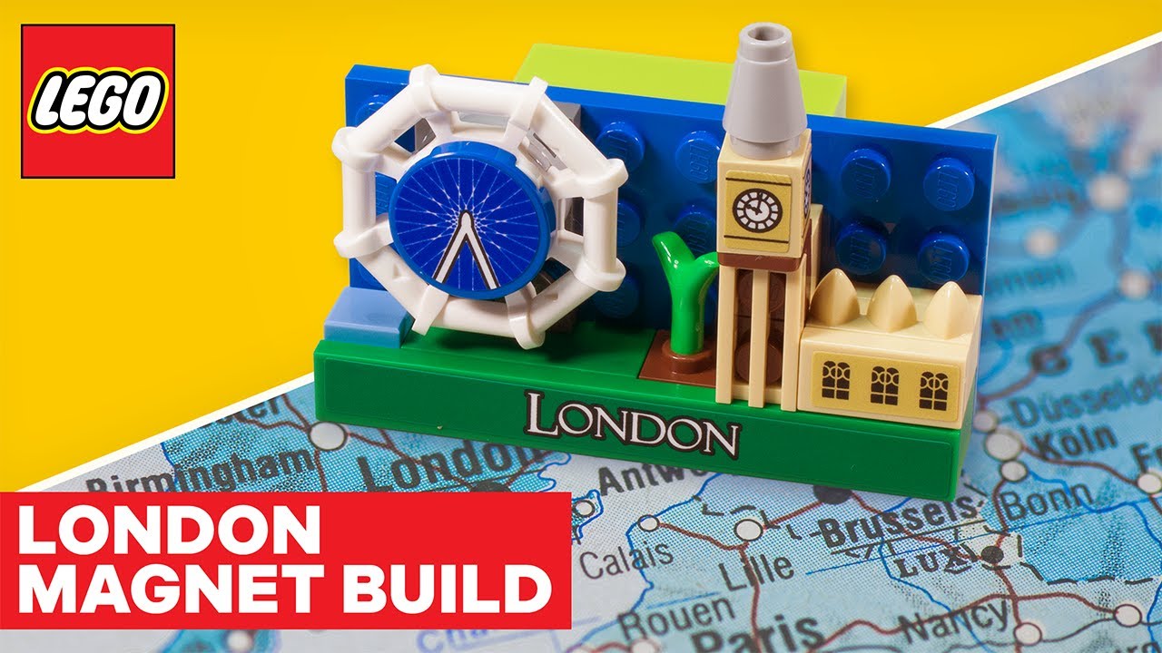 854012 LEGO LONDON MAGNET // Stop Motion Speed Build