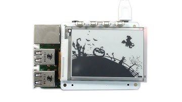 Raspberry Pi Project | PaPiRus Raspberry Pi ePaper Display - Halloween Witch Animation Demo