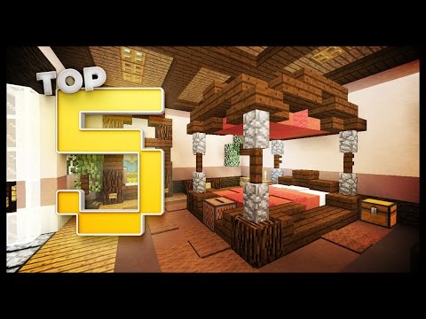 Minecraft Bedroom Designs Ideas Youtube