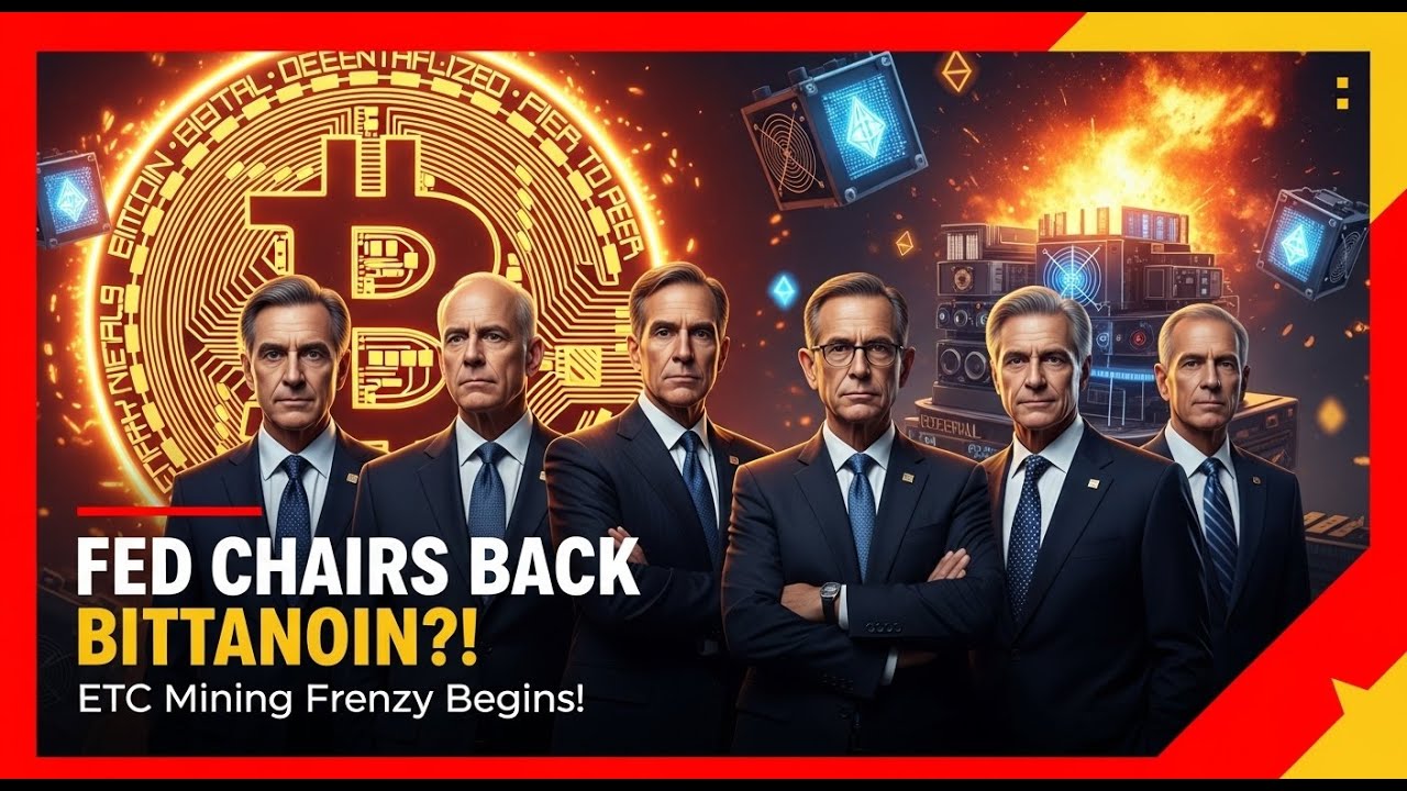 All 5 Federal Reserve Chair Candidates Endorse Bitcoin! | ETC Mining Frenzy Begins