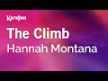 Karaoke The Climb - Hannah Montana *