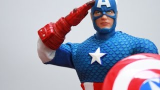 Unboxing Mezcos One:12 Collective Captain America SDCC Exclusive