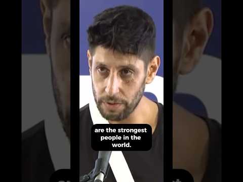 “We are the strongest people in the world.” Israeli singer Idan Amedi, was injured in Gaza #israel