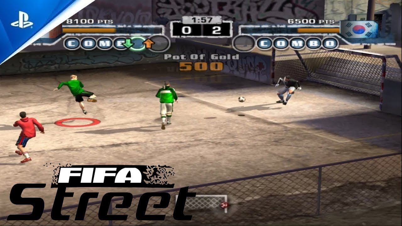 Fifa Street Gameplay No Commentary PlayStaion 2