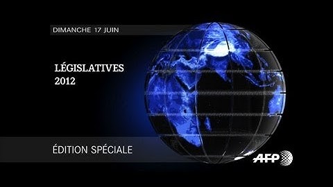 AFP - Le JT, édition spéciale élections législatives
