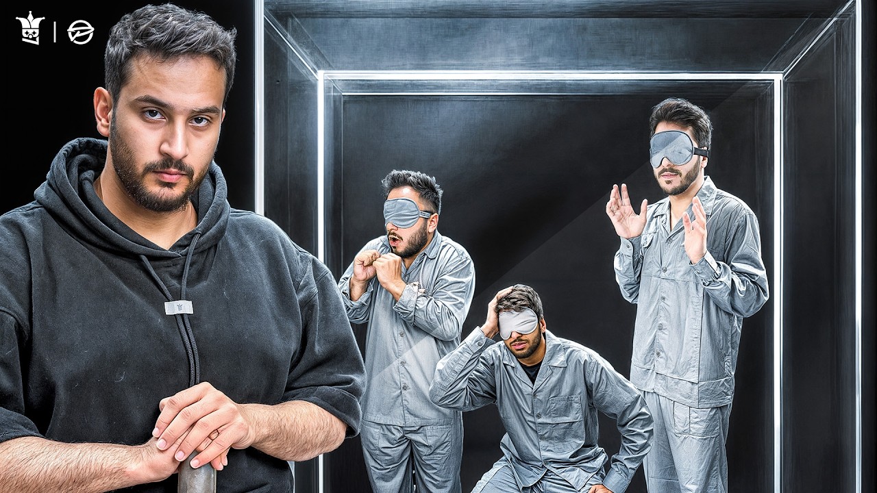 آخر شخص يطلع من الغرفه السوداء يفوز🏆