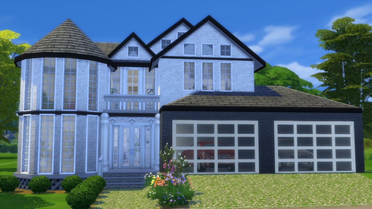 The SIMS 4 / classic family house  / speed build / CC links