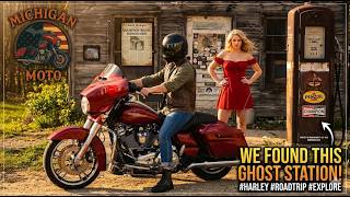 Time Travel on Two Wheels: From Modern Giant Windmills & The Abandoned 1950s Relic