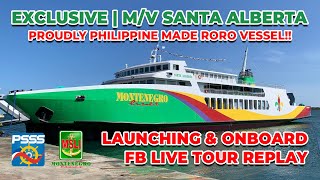 EXCLUSIVE | Proudly Pinoy Made - M/V Santa Alberta - Montenegro Lines FB LIVE Replay | March 27 2023