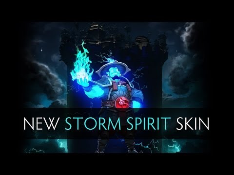 Dota 2 New Storm Spirit Skin (side by side comparison)