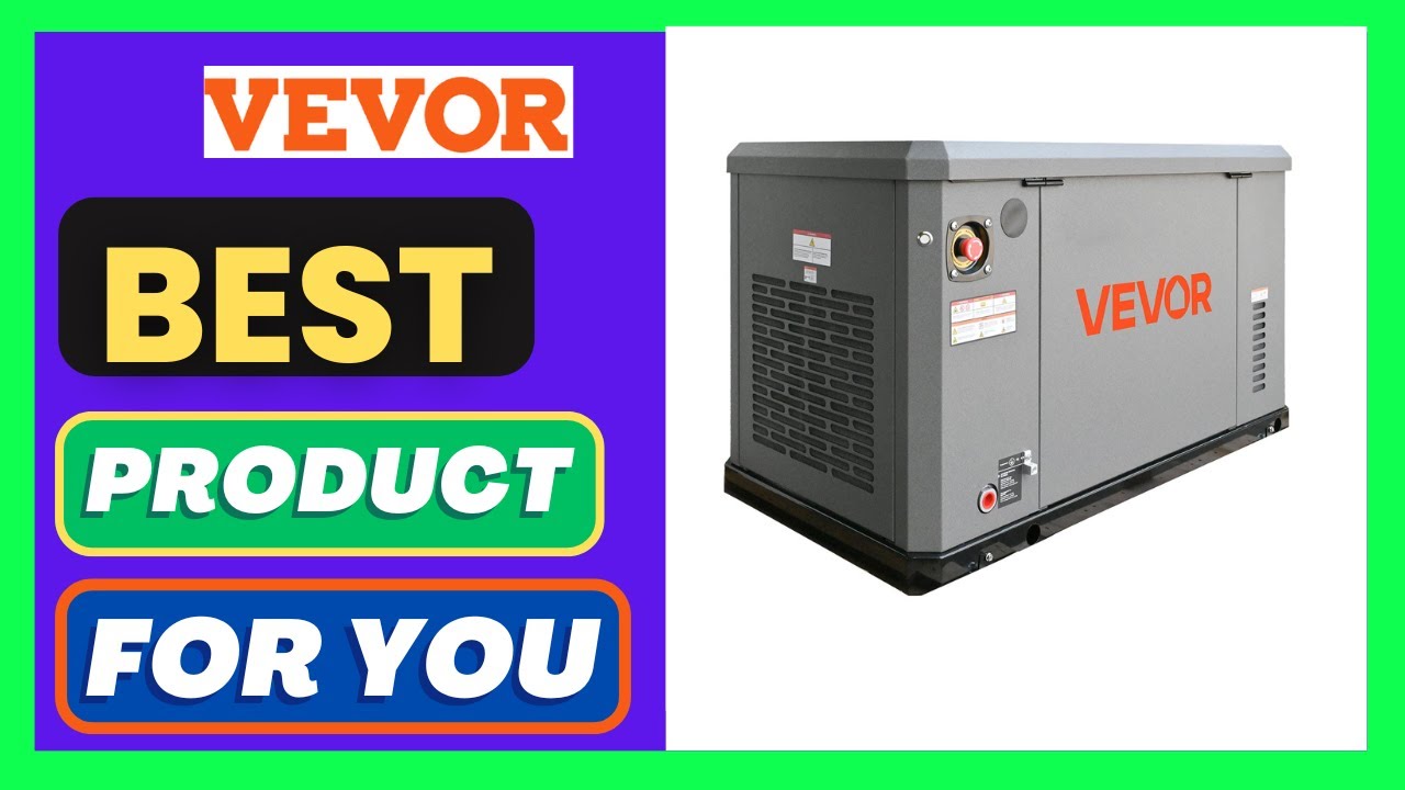 VEVOR Standby Generator, Dual Fuel Whole Home