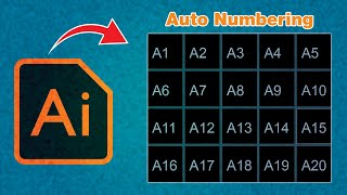 Create Auto Numbering in Adobe Illustrator Using Scripts Profile