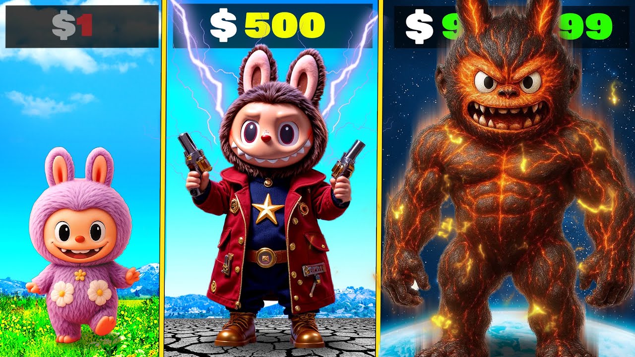 $1 to $1,00,000,000 LABUBU in GTA 5