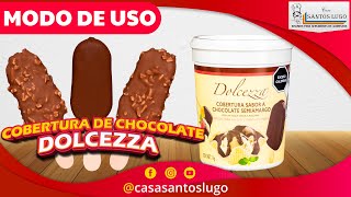 👨🏻‍🍳 HOW TO USE THE CHOCOLATE COATING FOR DOLCEZZA ICE CREAM ⭐