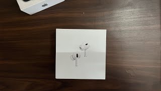 Apple AirPods Pro 2nd Gen with usb c unboxing