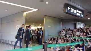 2013/7/15_Benedict Cumberbatch arrive in Japan!(Narita air port)