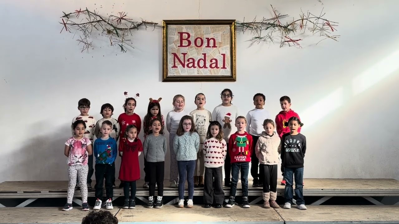 Nadala dels infants de 1r de primària del CEIP Vialfàs (2025)